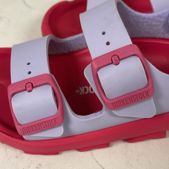 Birkenstock Mogami Birko-Flor Size US 2 Euro 33 Pink & Purple Sandals - Picture 16 of 16